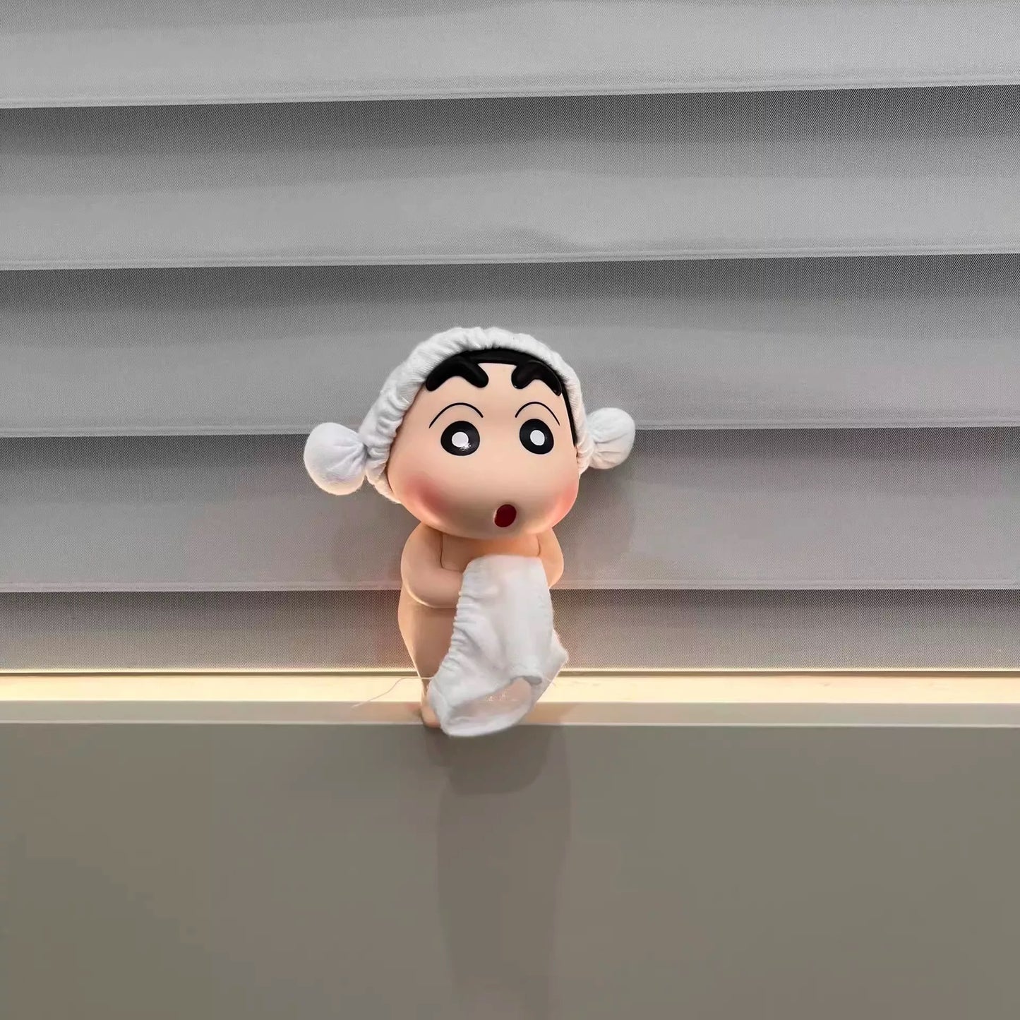 Bath Time Shin — Funny Desk & Bathroom Decor Figurine