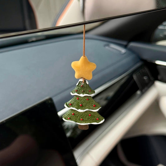 Star Wish Tree Car Pendant — Christmas Ornament & Festive Car Decor