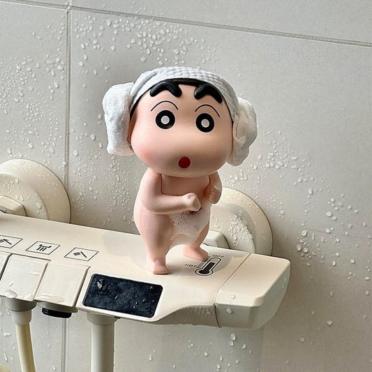 Bath Time Shin — Funny Desk & Bathroom Decor Figurine
